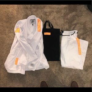 Albino & Preto Brazil Series 6 kimono jiu-jitsu